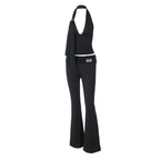 Damen Jumpsuit mit elegantem Halterdesign und schmaler Passform EB