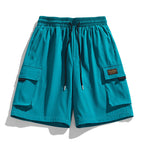 Herren Cargo-Shorts mit elastischem Bund und praktischen Taschen EB