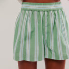 Damen Sommerliche Streifen-Shorts EB