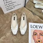 Damen Ballerinas mit elegantem Schleifenakzent EB