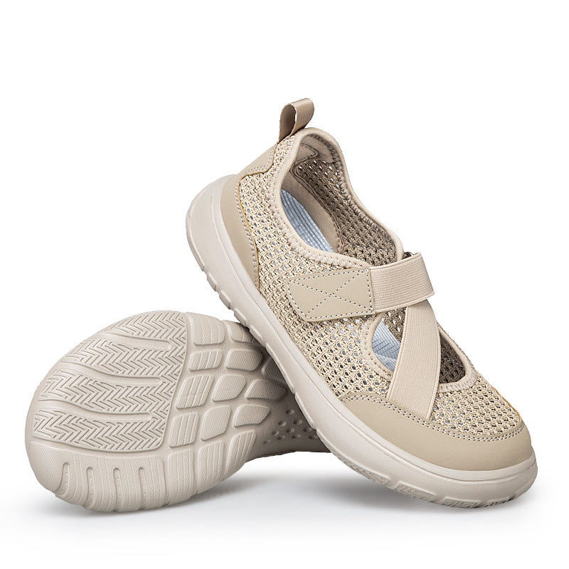 Damen Atmungsaktive Wasserschuhe mit verstellbarem Klettverschluss EB