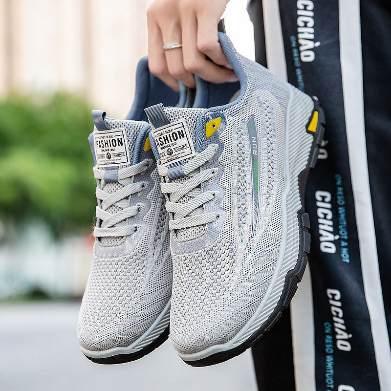 Damen Sportliche Laufschuhe mit atmungsaktiver Gewebestruktur und rutschfester Sohle EB