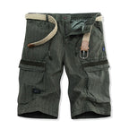Herren Cargo-Shorts mit praktischem Gummizug und mehreren Taschen EB