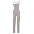 Damen Sportlicher Overall mit dünnen Trägern und figurbetonendem Schnitt EB