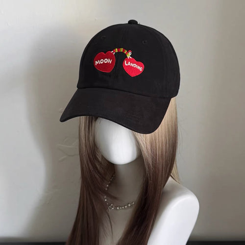 Baseballkappe mit Charakter-Stickerei