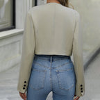Damen Cropped Blazer EB
