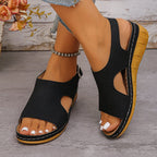 Damen Bequeme Sandalen EB