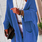 Damen Grober Strick-Cardigan EB