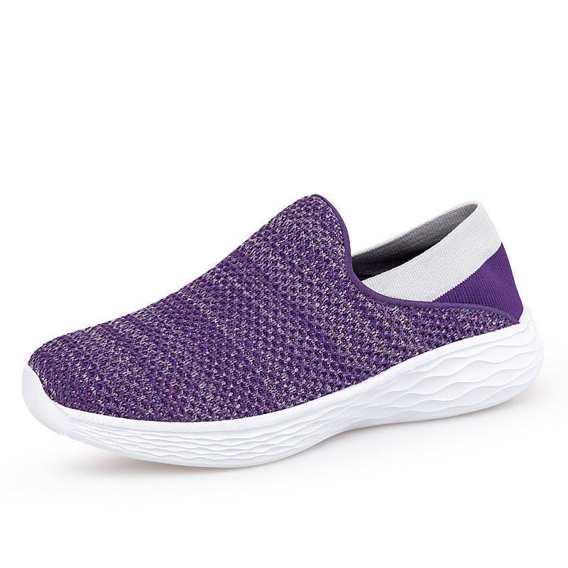 Unisex nan Einstiegs-Komfortschuh mit nahtlosem Strickschaft und dämpfender Leichtschaumsohle EB