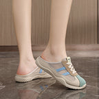 Damen Bequeme Clogs mit atmungsaktivem Obermaterial und griffiger Sohle EB