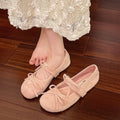 Damen Ballerinas mit elegantem Schleifendetail und komfortabler Polsterung EB