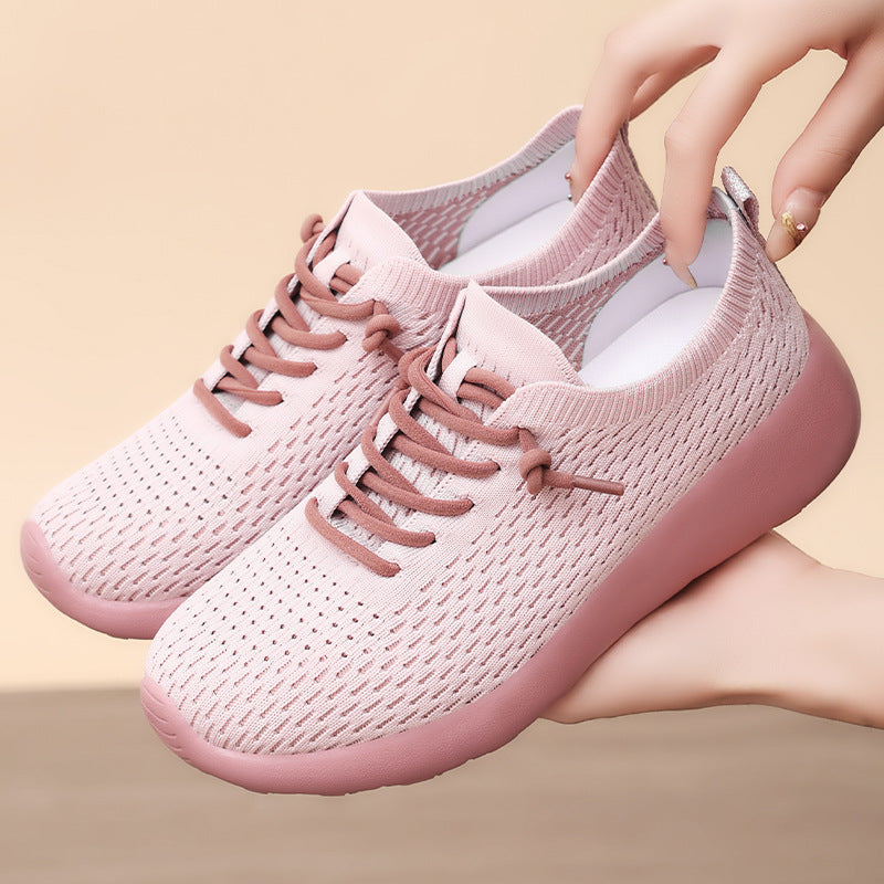 Damen Atmungsaktive Freizeitschuhe mit flexiblem Mesh-Obermaterial EB
