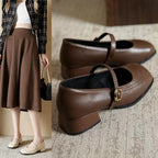 Damen Ballerinas mit modischen Riemen und elegantem Design EB