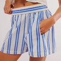 Damen Sommerliche Streifen-Shorts EB