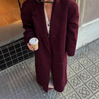 Damen eleganter Wool Coat mit doppelter Knopfleiste EB