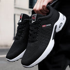 Damen Sportliche Laufschuhe mit atmungsaktivem Mesh-Obermaterial und dämpfendem Fußbett EB