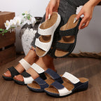 Damen bequeme Clogs mit modischen Applikationen EB