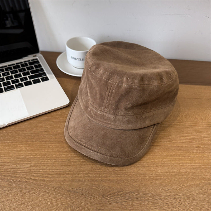 Herren-Field-Cap aus Wildleder