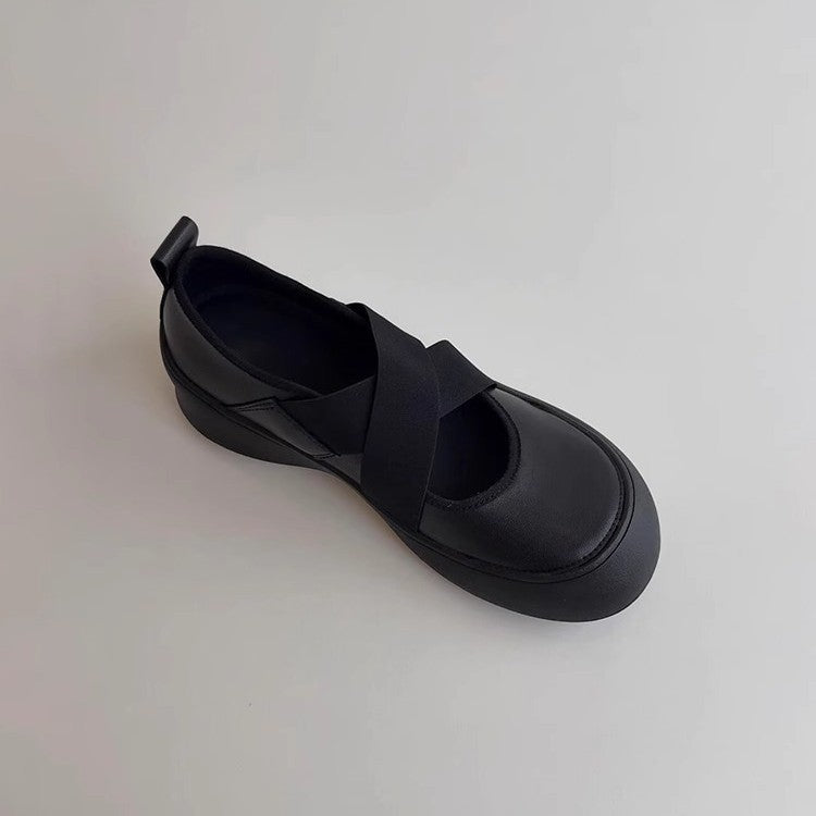 Damen elegante Clogs mit modischem Absatz und speziellen Falten EB