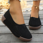 Damen Bequeme und luftige Slip-On Schuhe EB