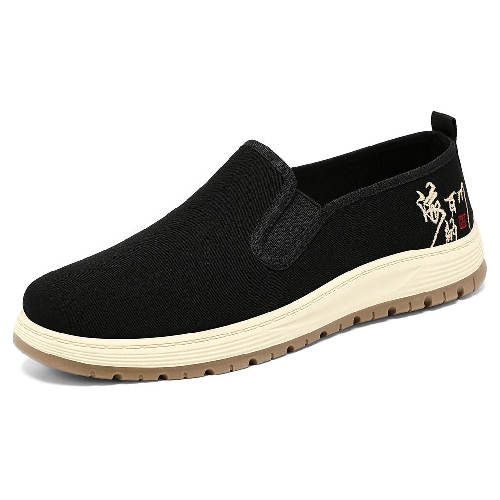 Damen Bequeme Slip-On Schuhe mit elastischem Einschlupf EB