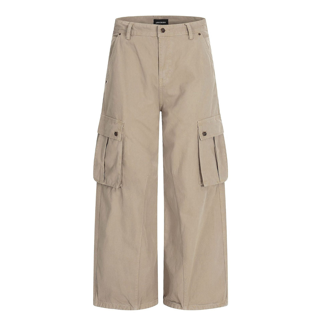 Damen Cargo-Culotte-Shorts mit aufgesetzten Taschen