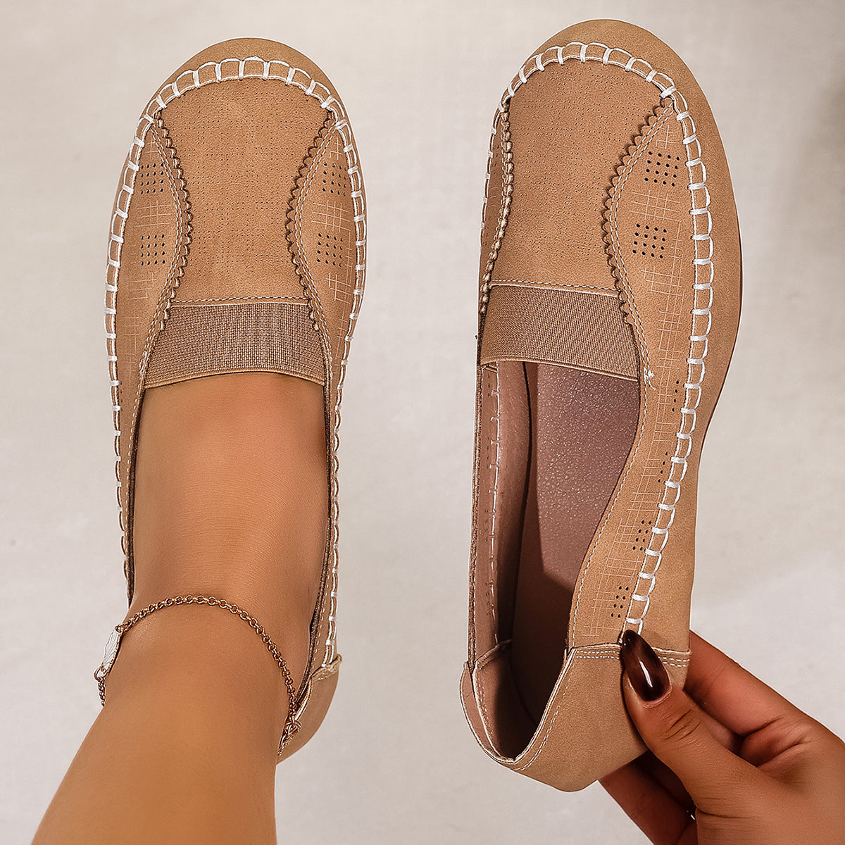 Damen Bequeme Slip-On EB