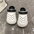Damen Luftige Clogs mit verstellbarem Riemen EB