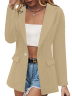 Damen Elegante und bequeme Blazerjacke EB