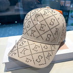 Verstellbare Damen-Baseballcap mit Strasssteinen