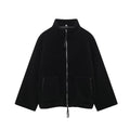 Damen Fleecejacke mit hohem Kragen und praktischen Taschen EB
