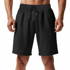 Herren Sportliche kurze Laufshorts mit elastischem Bund und praktischem Kordelzug EB