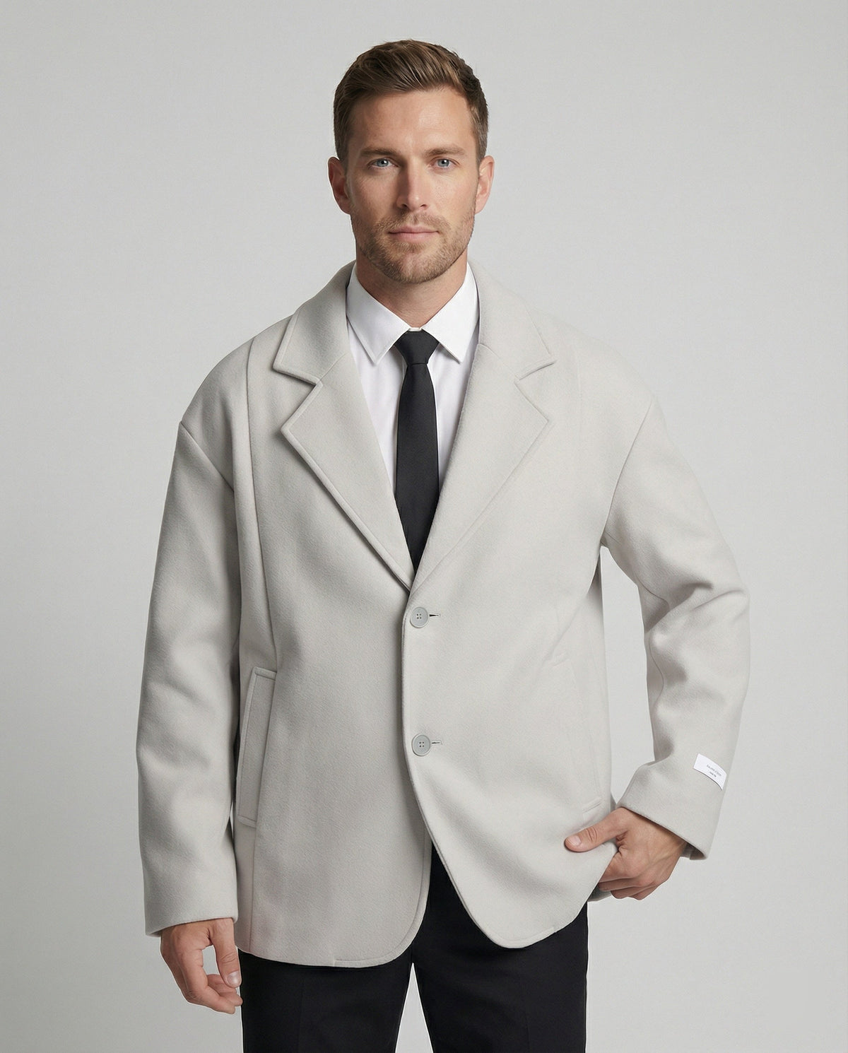 Eleganter Wollmantel im Britischen Stil für Herren und Damen