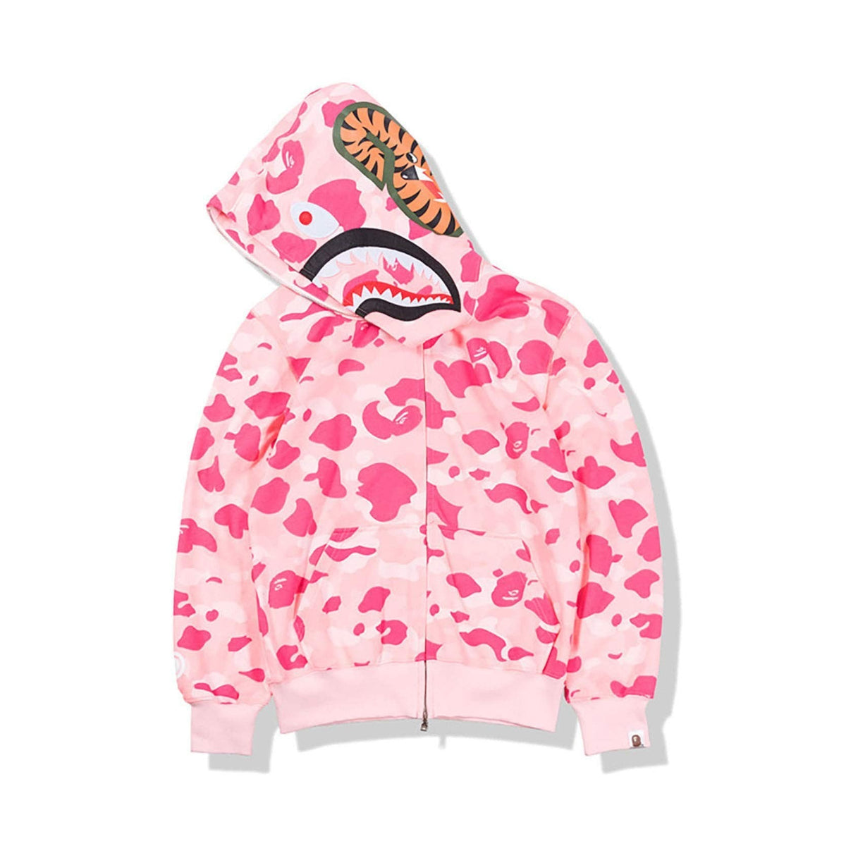 Damen Kapuzenjacke mit modernem Camouflage-Design und hochwertiger Baumwollmischung EB