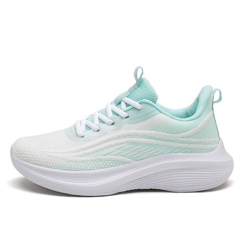 Unisex nan leichter Laufschuh mit nahtlosem Strick-Obermaterial und reaktionsfreudiger EVA-Dämpfung EB