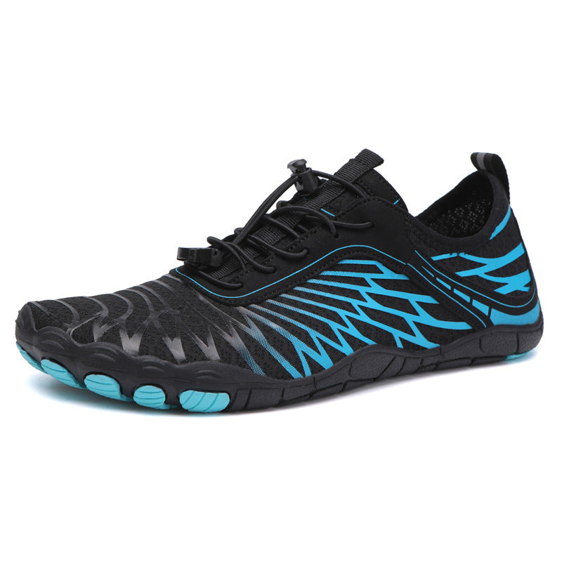 Unisex nan ultraleichter Barfuß-Wasserschuh mit rutschfester Laufsohle und Kordelzugverschluss EB