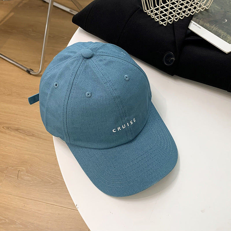 Lässige, verstellbare Damen-Baseballkappe aus Baumwolle