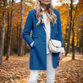 Damen Eleganter Wollmantel EB
