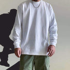 Lockere French-Terry-Sweatshorts für Herren mit Kordelzug