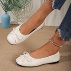 Damen Ballerinas mit modischem Schleifen-Detail EB
