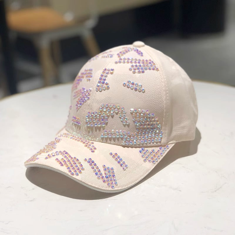 Damen-Baseballkappe mit Pailletten