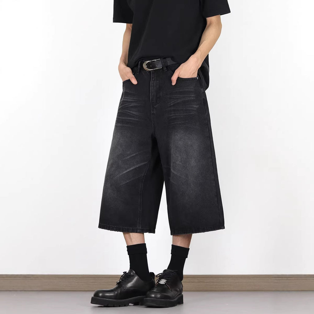 Herren Dialen Denim Cargo-Shorts