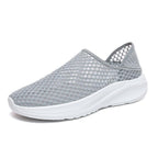 Unisex nan leichtgewichtiger Casual-Mule mit Honigwaben-Mesh, gepolstertem Fußbett und rutschfester Laufsohle EB