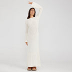 Damen elegantes gehäkeltes Strandkleid EB
