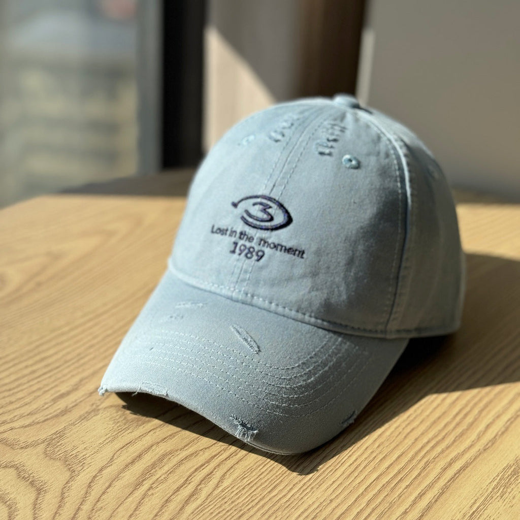 Distressed Baseballkappe für Herren