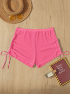 Bequeme Damen-Badeshorts mit Rüschendetails