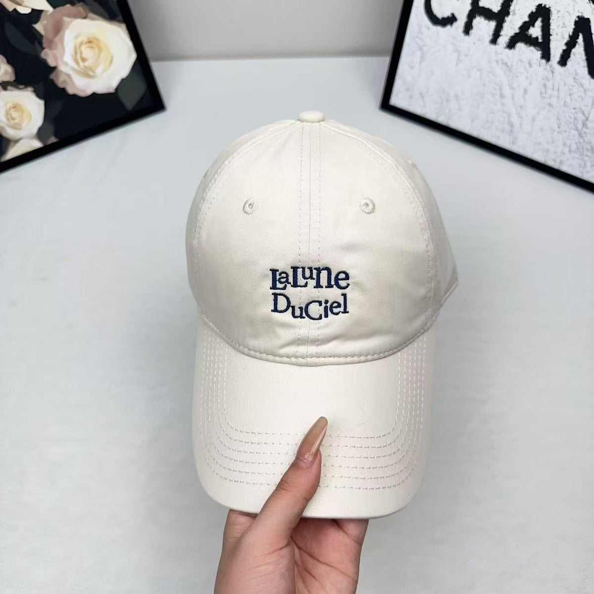 Lässige bestickte Cap für Herren