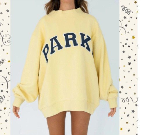 Damen-Freizeitset mit Oversized-Sweatshirt und Shorts