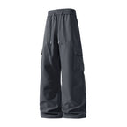 Damen Weite Cargo-Shorts mit elastischem Tunnelzugbund