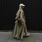 Damen Federgewicht Oversize-Mantel EB